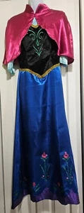 Disney Frozen Traveling Anna Costume Disguise Halloween Women Teen Adult Party S - Picture 1 of 8