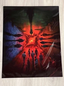 STRANGER THINGS Season 4 PROMO Foil Print Mini Poster Netflix Duffer Brothers - Foto 1 di 8
