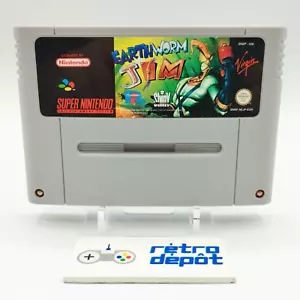 Earthworm Jim / Super Nintendo SNES / PAL / EUR - Foto 1 di 4