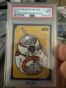 2023 Star Wars Celebration - BB-8 (#22) Black Border /10 PSA 9 - Picture 1 of 2