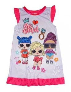 L.OL. Surprise! Girls Printed Pajama Nightgown Size 4 6 8 10 $38 - Picture 1 of 2