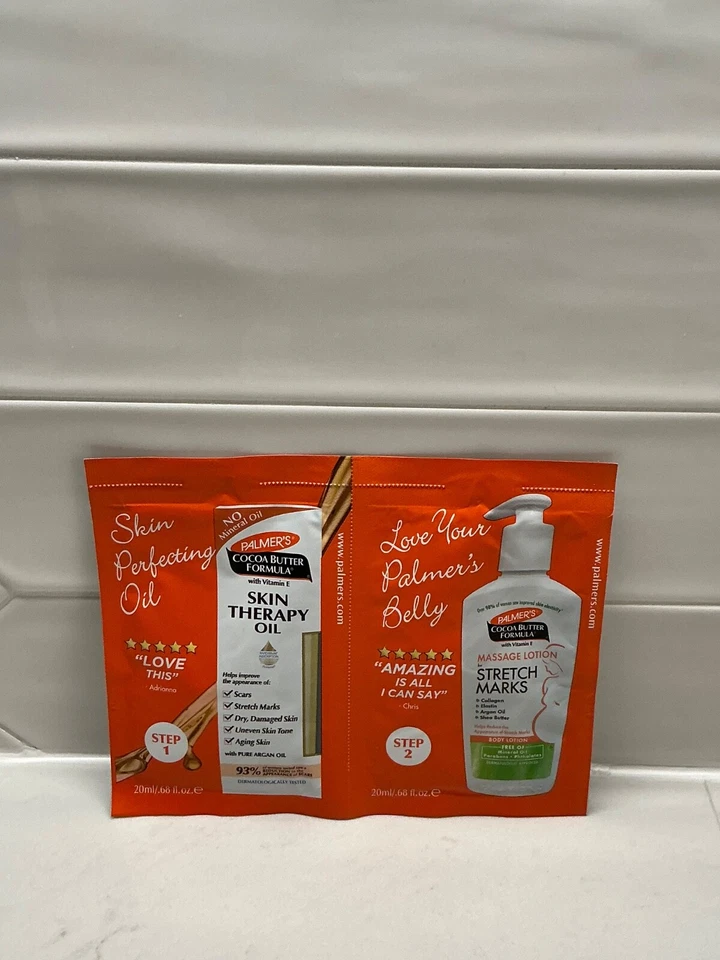 Palmer's Cocoa Butter Formula Skin Therapy Oil AND Massage lotion 2 in 1 packs! - Image 1 of 1