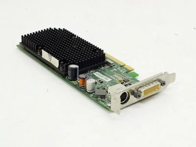 Dell JJ461 LOW PROFILE 256MB PCIe Video Card DMS-59 & S-Video - ATI Radeon X1300 - Image 1 of 4
