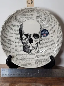 9 en cerámica victoriana inglesa, Royal Stafford "Skull Script" pasta/tazón para servir - Imagen 1 de 5