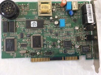 US Robotics Sportster 8 bit ISA Internal 33.6Kbps ISA Fax Modem Card 0461 - Image 1 of 3