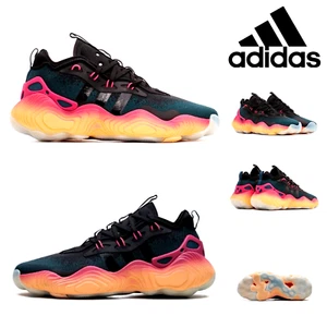 adidas Trae Young 3 Basketball Shoe Sneaker Mens 11 Arctic Night Orange NEW $240 - Picture 1 of 15