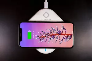 Wireless Universal All Qi Charging Pad Samsung 5w White SR-Skat StinGray iPhone - Picture 1 of 12