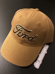 NEW! FORD RETRO SCRIPT WORK WEAR Officially Licensed Snapback Hat - Picture 1 of 4