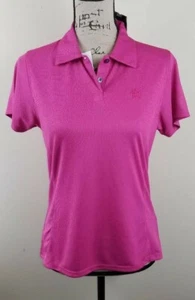 BERMUDA SANDS Golf Polo Shirt, Womens Sz S, Hot Pink, Short Sleeve, NEW, Bust 37 - Picture 1 of 12