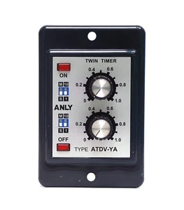 1 Stück Industrie Twin Timer ATDV-YA 1S ~ 10M AC240V 50/60Hz ANLY Taiwan 240VAC - Bild 1 von 9