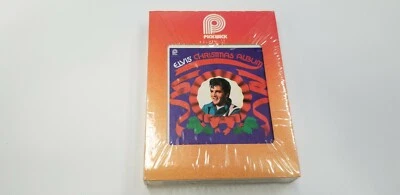 ELVIS - CHRISTMAS ALBUM 8-Track Tape SEALED Pickwick NEW White Cartridge Foto 1 de 3