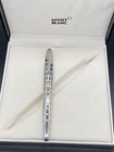 Mont Blanc Le Grand 146 Solitaire Platinum Plated Faced Fountain Pen