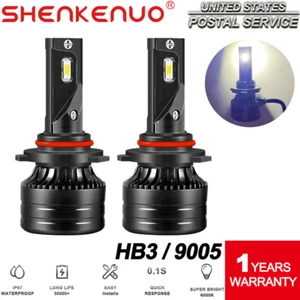 For DODGE Charger 2016-2019 - 2PCS 6000K LED Headlights Kit High/Low Beam Bulbs - Bild 1 von 12