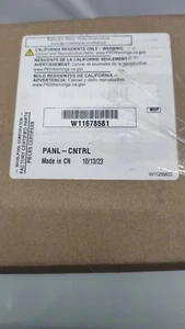 Whirlpool Panel Bedienfeld Touchpad W11386251 / W11678581 Edelstahl Bk - Bild 1 von 5