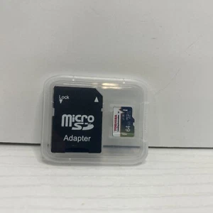 micro SD memory card 64gb with adapter Toshiba - Picture 1 of 2
