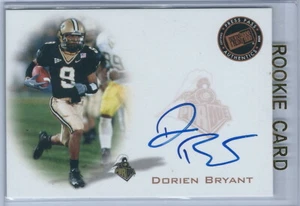 2008 Press Pass Football Dorien Bryant Purdue Autographed Rookie Card - Picture 1 of 2