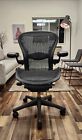 Herman Miller Aeron Chair Size B Fully Loaded  ( Black Chair ) Fully Adjustable