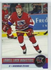 2003-04 Lowell Lock Monsters (AHL) Brennan Evans