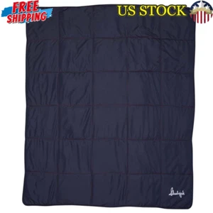 Insulated Outdoor Blanket Cozy Sherpa Fleece Machine Washable Warmth Camping New - Picture 1 of 7