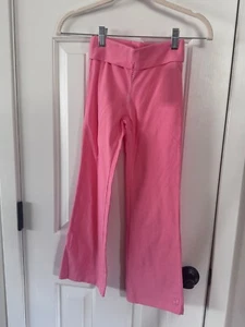 Gymboree Girls Salmon Pink Knit Elastic Waist Flare Pants Size 7 New - Picture 1 of 7