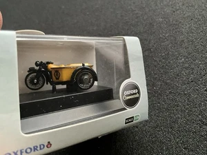 Oxford Diecast 1:76 Scale BSA Motorcycle & Sidecar - AA Boxed Diecast Model - Picture 1 of 2