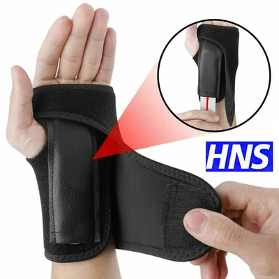Breathable Wrist Hand Support Splint Sprain Injury Carpal Tunnel Pain Arthritis - Image 1 of 4