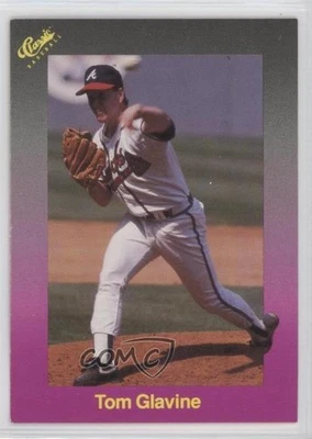 1989 Classic Update Purple Travel Edition Tom Glavine #159 HOF - Image 1 of 2