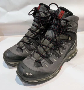 Salomon Men's Quest 4D 3 GTX Hiking Boots Waterproof Gore Tex Black Size UK 11 - Picture 1 of 11