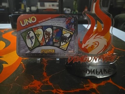 2002 Marvel Spider-Man UNO, Special Edition Card Game, Collector Tin ●Complete● - Image 1 of 4