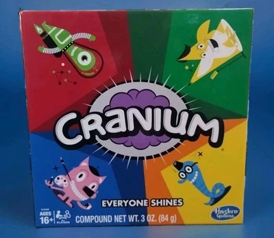 CRANIUM Board Game Hasbro Family Game Party Creative Fun, NEW - Image 1 of 4