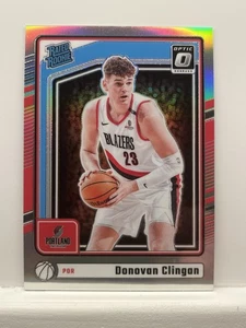 2024-25 Donruss Optic - Donovan Clingan; Rated Rookie Silver Prizm (RC) #272 - Bild 1 von 2