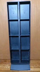 Laserline 120 CD Aufbewahrung Turm Regal Halter Organizer 2 Stück Boden Vintage *LESEN - Bild 1 von 16