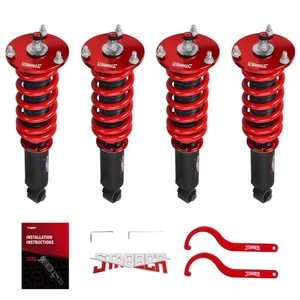STABBER Coilover Lowering Kit ADJUSTABLE Damping For TOYOTA SUPRA 1986-1992 MK3 - Picture 1 of 14