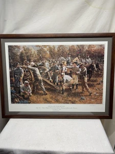 Rick Reeves Framed Signed 574/950 COA Devil On The River Print - Picture 1 of 9