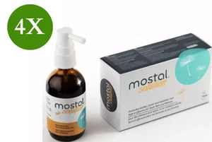 ⭐SCHNELLER VERSAND⭐ 4 x Mostal Solution Haarspray hochwirksame Lösung, 50 ml - Bild 1 von 2