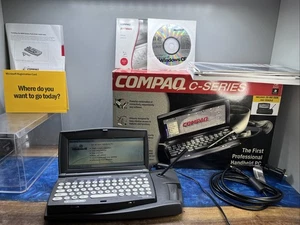 PC de colección Compaq serie C portátil 20 MB PC modelo 2010C color como nuevo caja abierta - Imagen 1 de 18