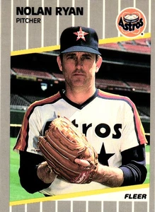 1989 Fleer #368 Nolan Ryan - Picture 1 of 2