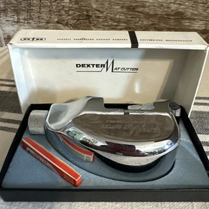 Vintage Dexter Mat Cutter Tool In Original Box Hand Held Picture Frame Mat USA - Picture 1 of 5