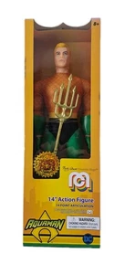 Mego DC Comics Aquaman Action Figure 14 Inch 2019 New - Picture 1 of 9
