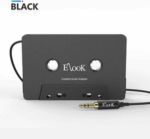 Caset With Aux Cable Adapter Jack Converter for Car Tape Player - Picture 1 of 1