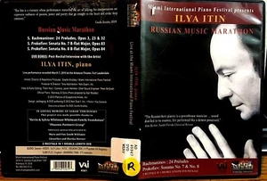 ILYA ITIN RUSSIAN MUSIC MARATHON DVD Ex-Library MIAMI INTERNATIONAL PIANO FESTIV - Picture 1 of 2