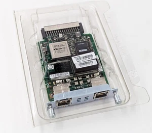 Cisco HWIC-2CE1T1-PRI 2-Port T1/E1 & ISDN PRI High Speed WAN Interface Card - Picture 1 of 4
