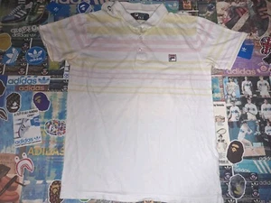 1980s STYLE FILA SHORT SLEEVED TENNIS SHIRT S Casuals Terrace Ultras Borg BJ 70s - Picture 1 of 6