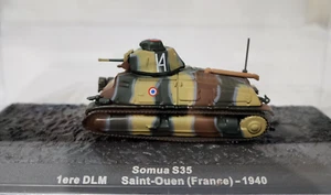 WW2 Combat Tanks DLM. Saint-Ouen (France) - 1940 Tank Collection T8 - Picture 1 of 2