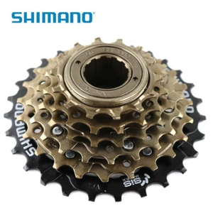 1x Shimano MF-TZ500 6-Speed Freewheel Cassette 14-28T for MTB Road Cycling Bike - Picture 1 of 3
