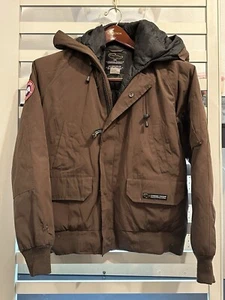 Canada Goose Chilliwack Bomber Jacket Brown Women Size S/P - Picture 1 of 9