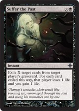 1x Suffer the Past - Foil LP, English MTG Rise of the Eldrazi