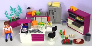 Playmobil aus 5582 Designerküche Kochinsel Lebensmittel Geschirr Pflanze #23 - Bild 1 von 1