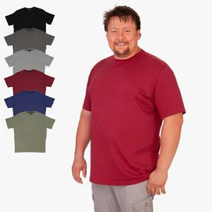 BIGDALE - Herren T Shirt Übergröße T-Shirt 3XL bis15XL 100% Baumwolle Sportlich - Picture 1 of 41