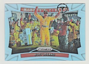 2016 Prizm Racing WINNER'S CIRCLE SILVER PRIZM REFRACTOR WC31 JOEY LOGANO NASCAR